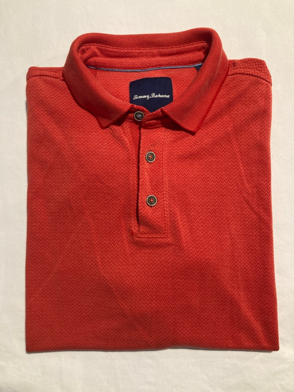 Tommy Bahama Vibrant Orange Polo (121)